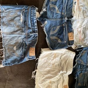 Hollister size 5 shorts size 2 skirts